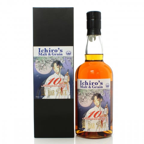 Ichiros Malt Grain Single Cask 12475 Bar Ace 10th Anniversary