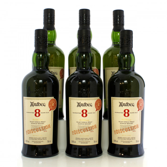 Ardbeg 8 Year Old Committee Release x6