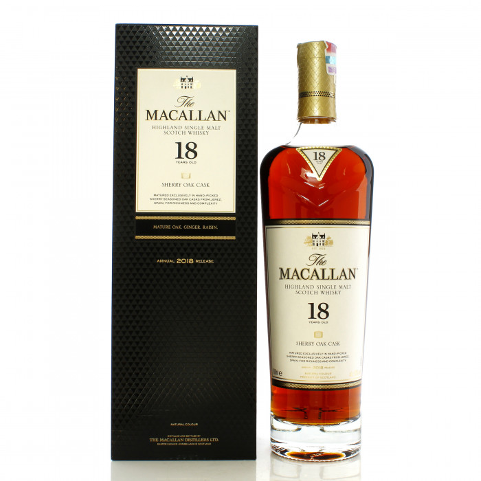 Macallan 18 Year Old 2018 Release 