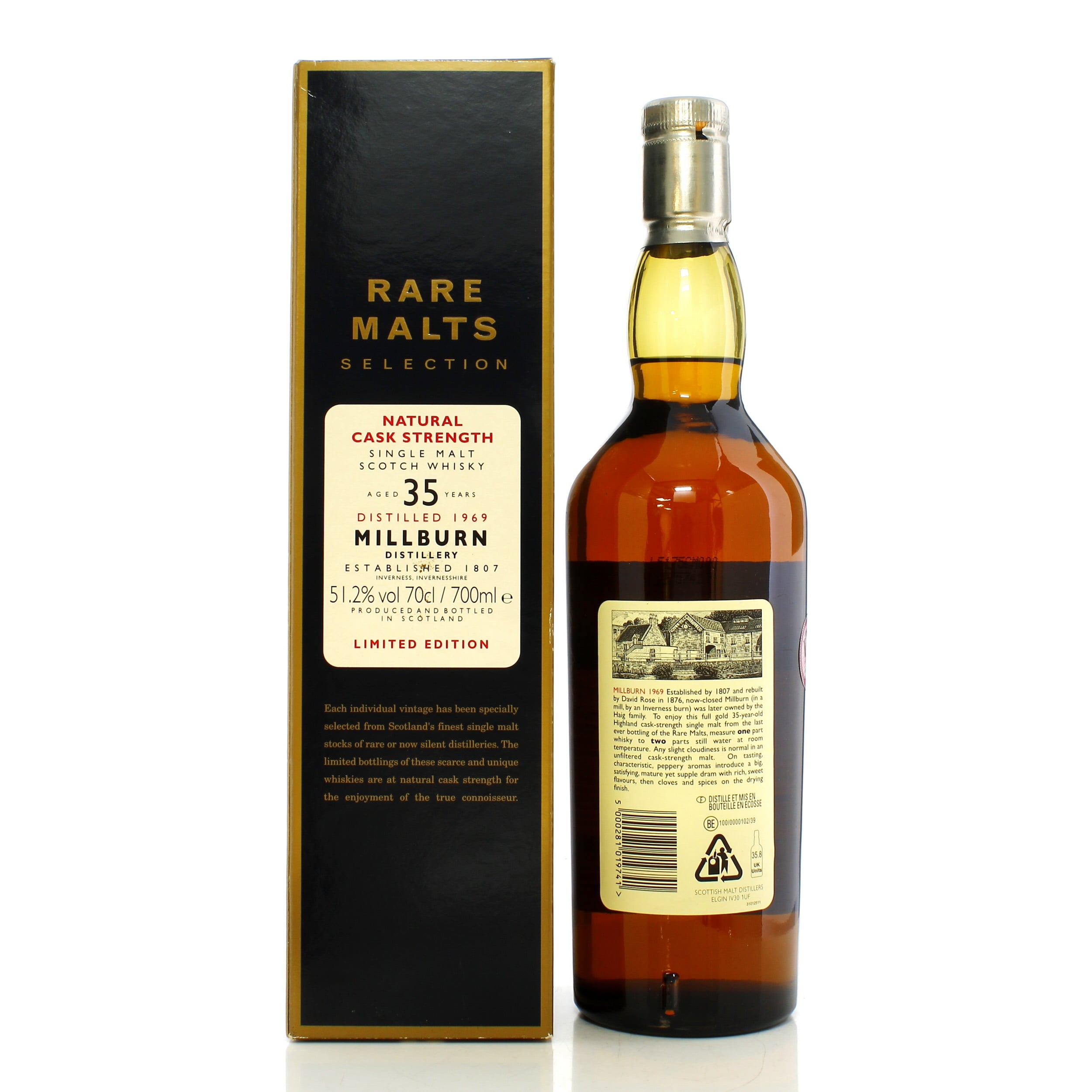 Millburn 1969 35 Year Old Rare Malts Auction A46842 | The Whisky