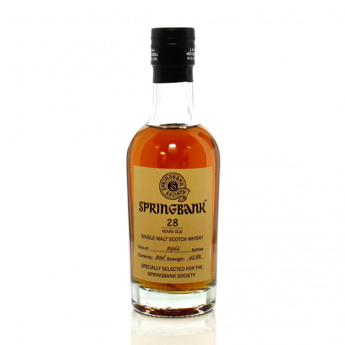 Springbank 28 Year Old - Society Bottling