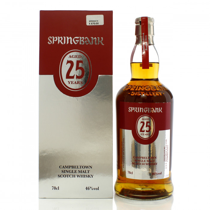 Springbank 25 Year Old 2020 Release