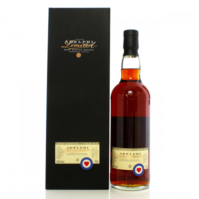 Teaninich 2010 11 Year Old Single Cask #709028 Adelphi Selection - RAF Benevolent Fund