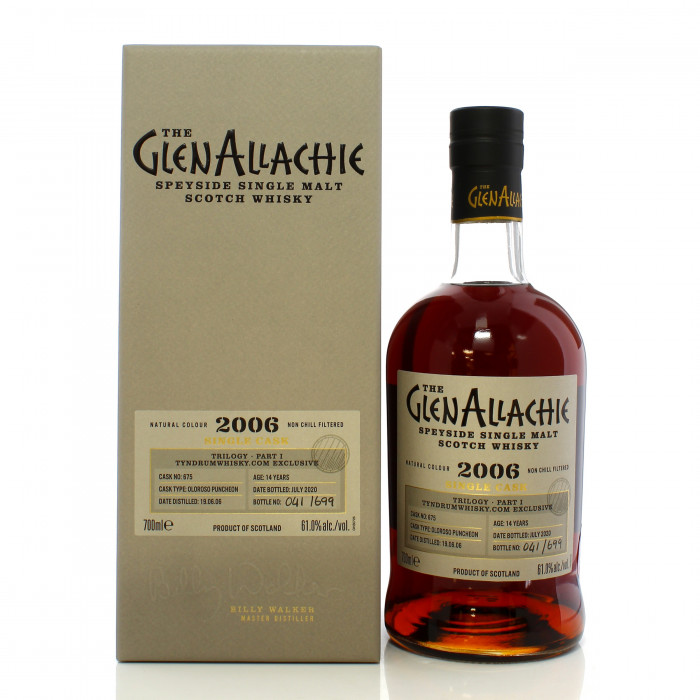 GlenAllachie 2006 14 Year Old Single Cask #675 Trilogy Part 1 - Tyndrum Whisky