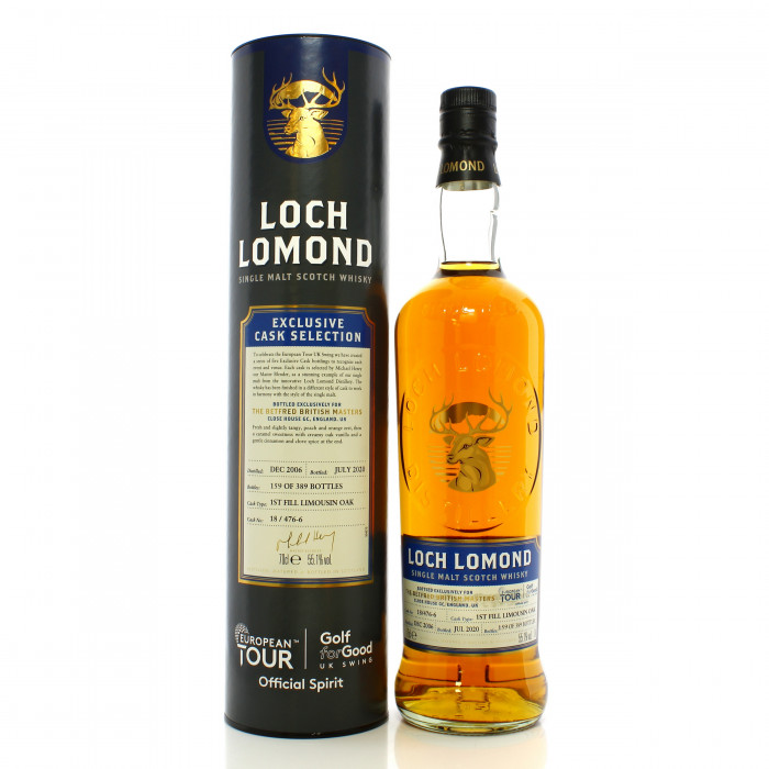 Loch Lomond 2006 13 Year Old Single Cask #18/476-6 - The Betfred British Masters