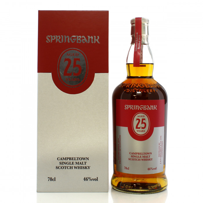 Springbank 25 Year Old 2022 Release