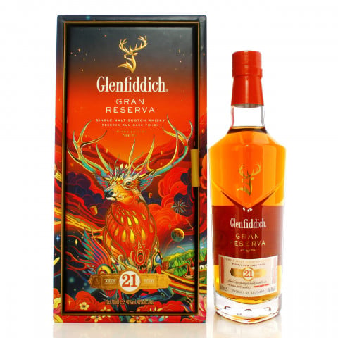 Glenfiddich 21 Year Old Gran Reserva Rum Cask Finish Chinese New Year 2022