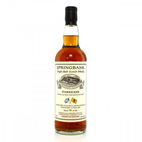 Springbank 2000 21 Year Old Private Bottling Starkicker