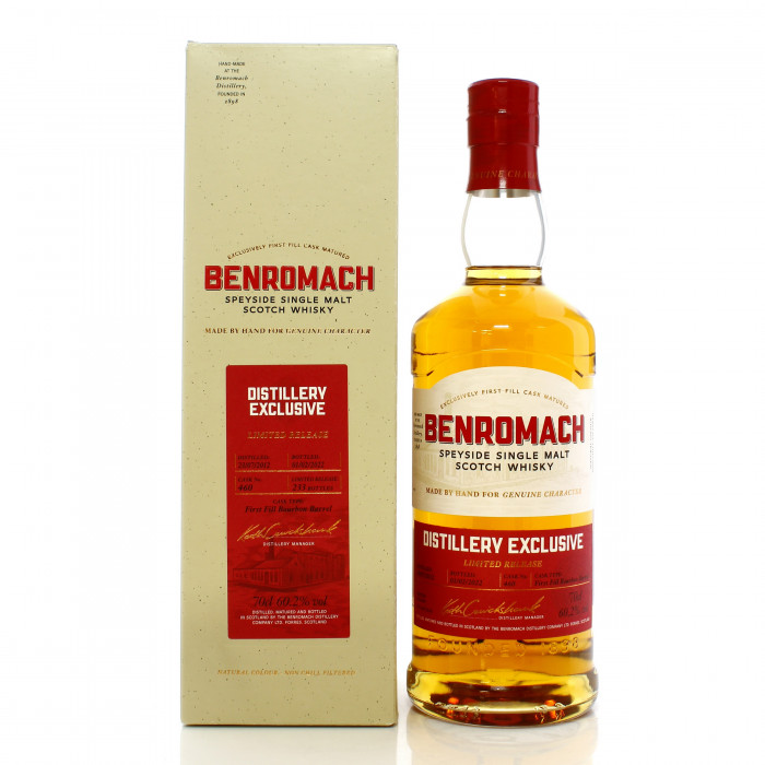 Benromach 2012 9 Year Old Single Cask #460 Distillery Exclusive