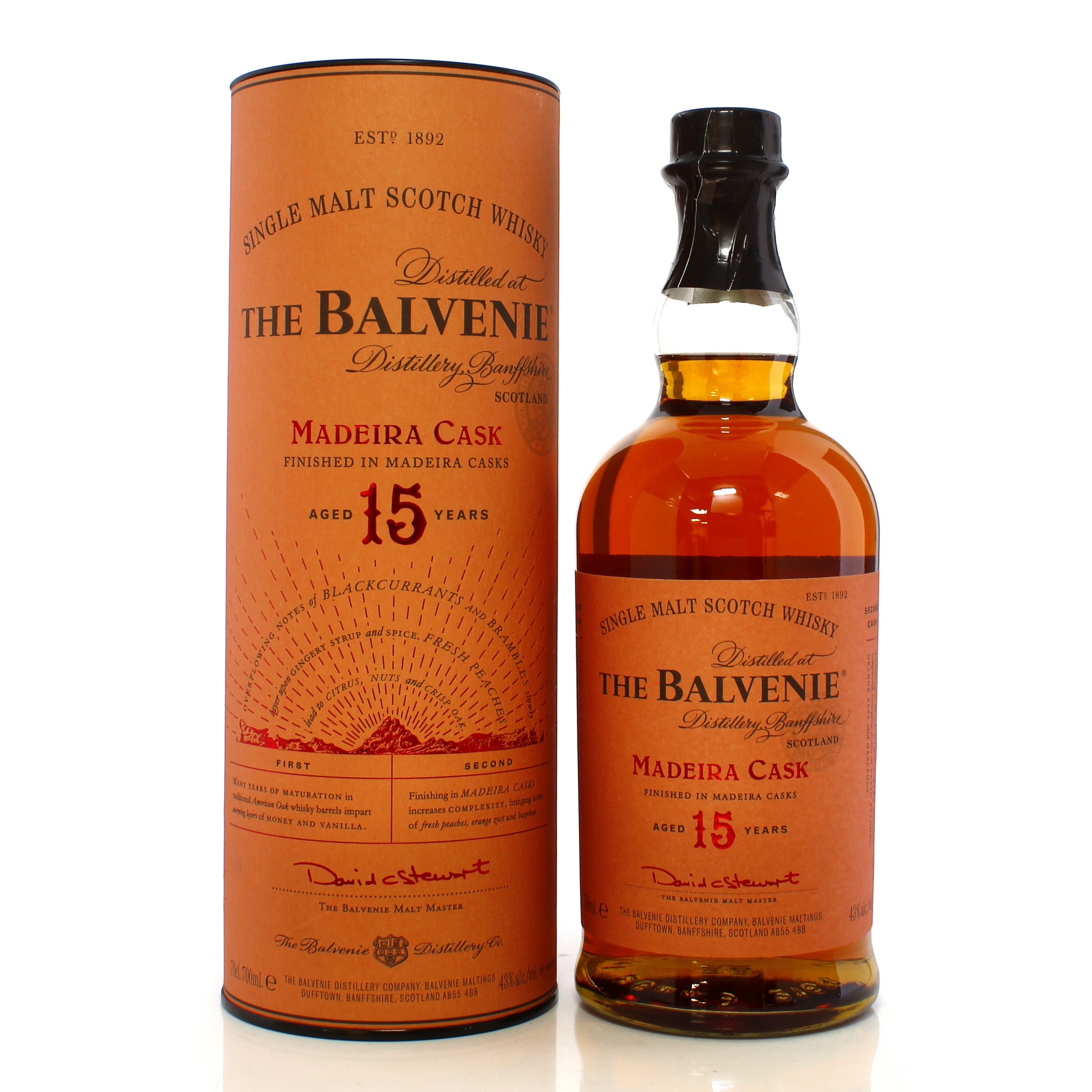 Balvenie 15 Year Old Madeira Cask - Travel Retail Auction A50685