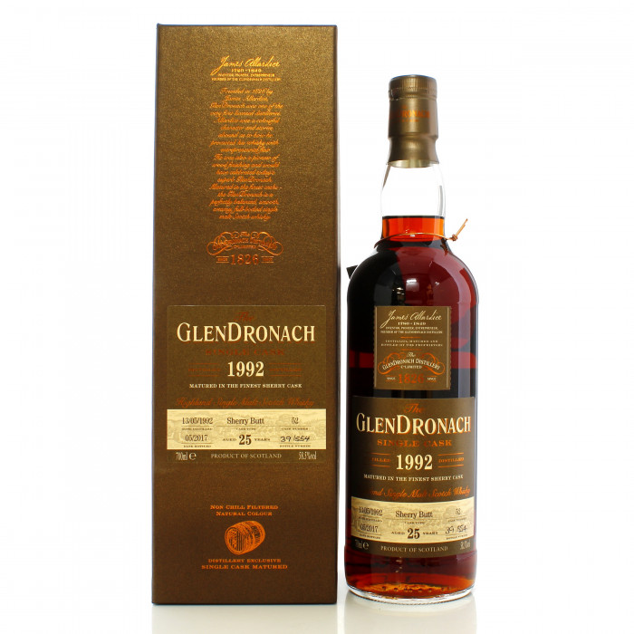 GlenDronach 1992 25 Year Old Single Cask #52 - Distillery Exclusive