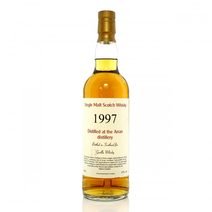 Arran 1997 20 Year Old Single Cask #245 - Gerilla Whisky