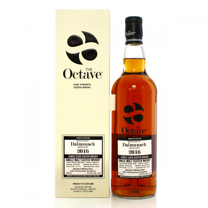 Dalmunach 2016 4 Year Old Single Cask #10828353 Duncan Taylor The Octave - AWS