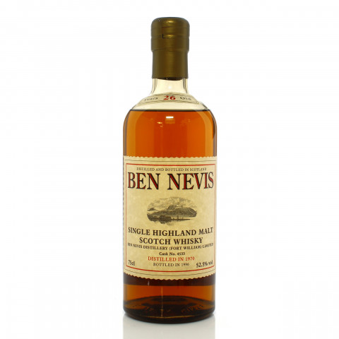 Ben Nevis 1970 26 Year Old Single Cask #4533
