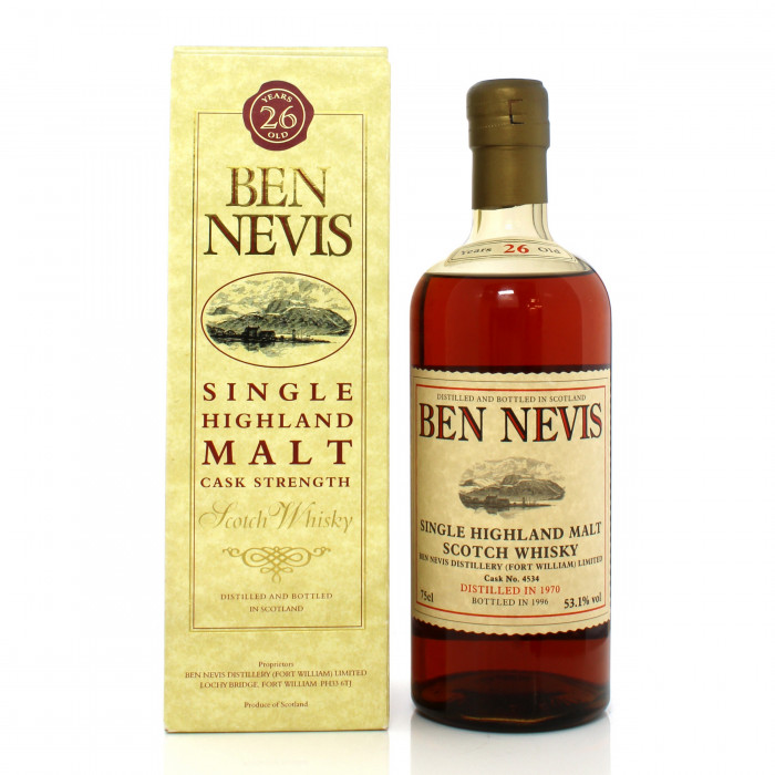 Ben Nevis 1970 26 Year Old Single Cask #4534