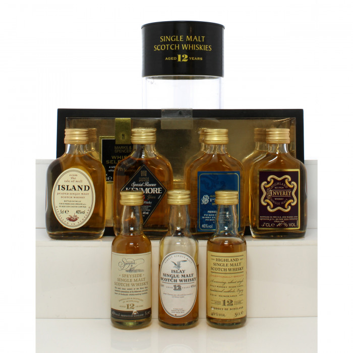 Assorted Whisky Miniatures x7