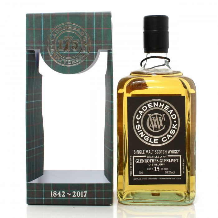 Glenrothes-Glenlivet 2002 15 Year Old Single Cask Cadenhead's - The Specialists Choice