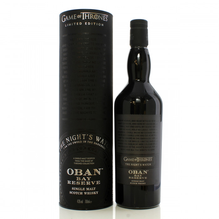 Oban Bay Reserve Game of Thrones - The Night's Watch