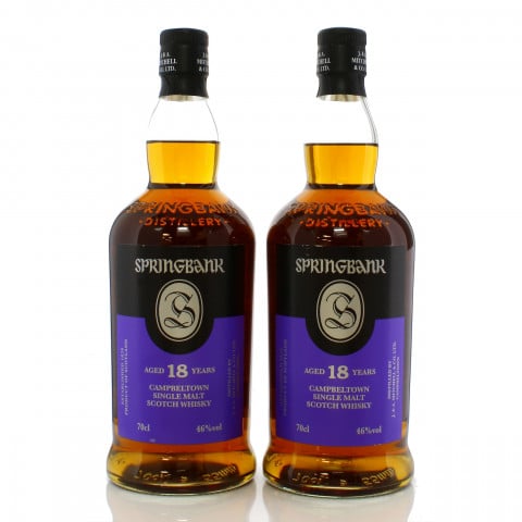 Springbank 18 Year Old x2