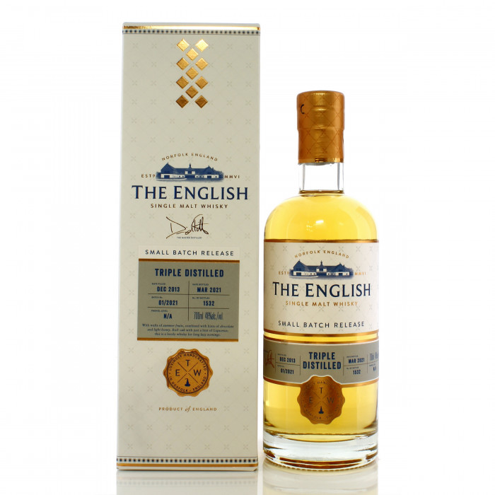 The English Whisky Company 2013 7 Year Old Small Batch Release