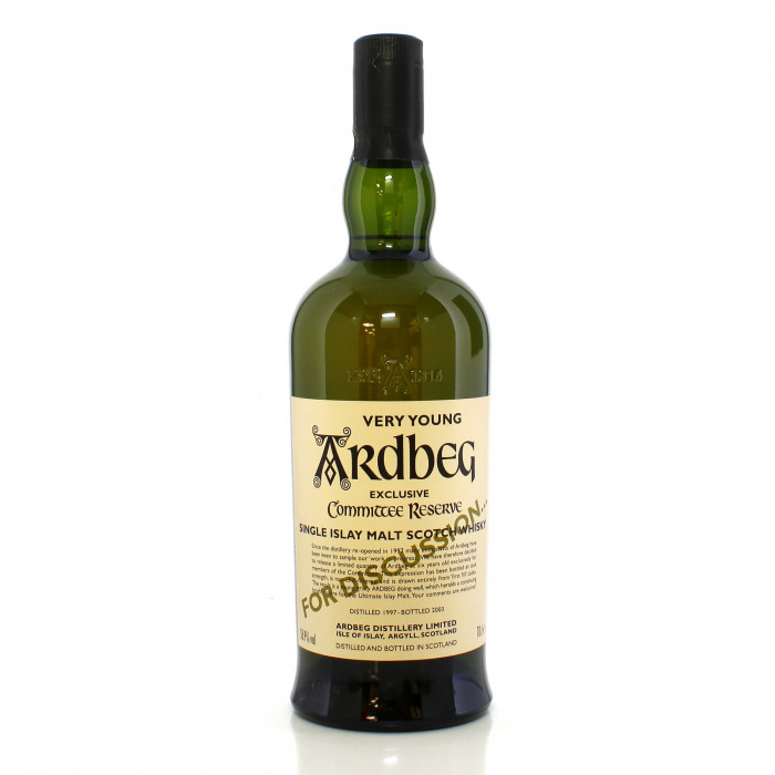 Ardbeg 1997 6 Year Old Very Young Committee Reserve