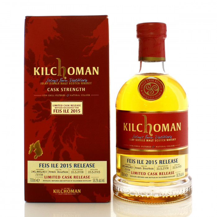 Kilchoman 2008 7 Year Old Bourbon Cask - Feis Ile 2015