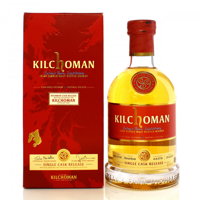 Kilchoman 2008 5 Year Old Single Cask #456 - Distillery Exclusive