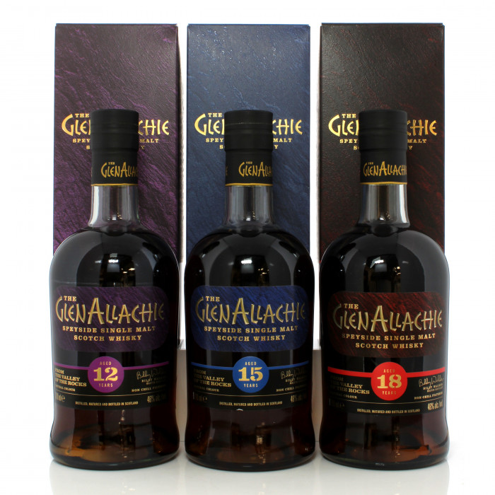 GlenAllachie 12, 15 & 18 Year Old