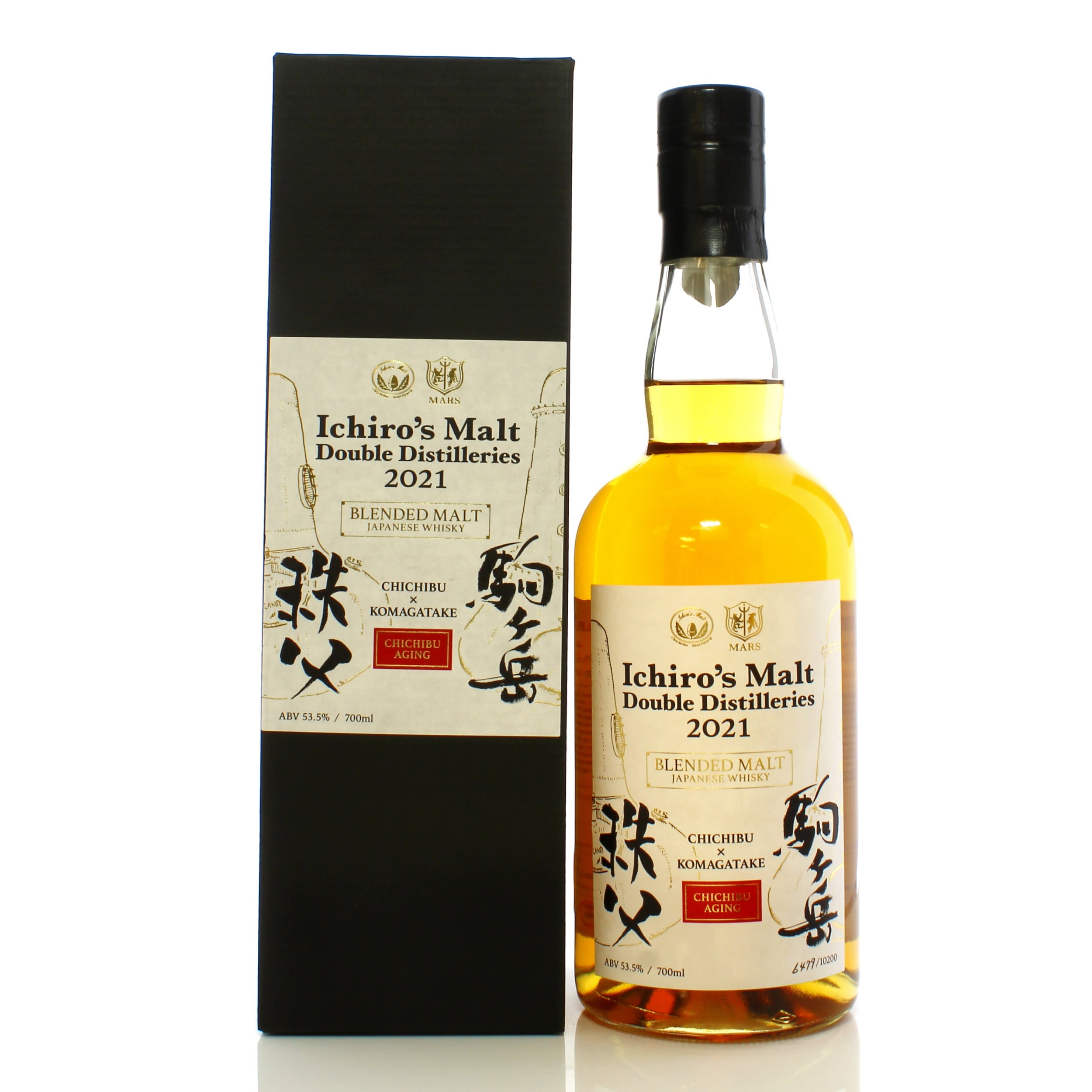 Ichiro's Malt Double Distilleries Chichibu x Mars Komagatake 2021 Release