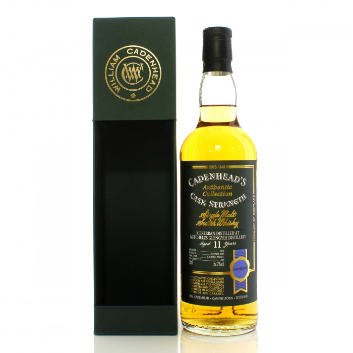 Kilkerran 2010 11 Year Old Cadenhead's Authentic Collection