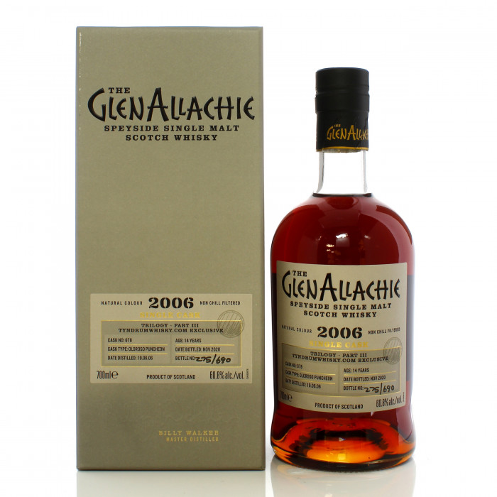 GlenAllachie 2006 14 Year Old Single Cask #678 Trilogy Part 3 - Tyndrum Whisky