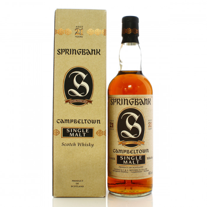 Springbank 21 Year Old 1990s