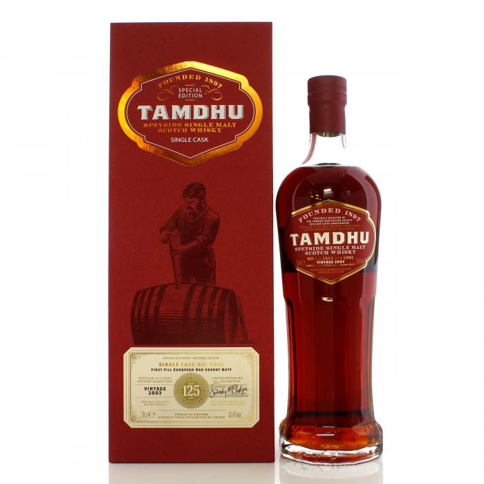 Tamdhu 2003 18 Year Old Single Cask #5982 - 125th Anniversary