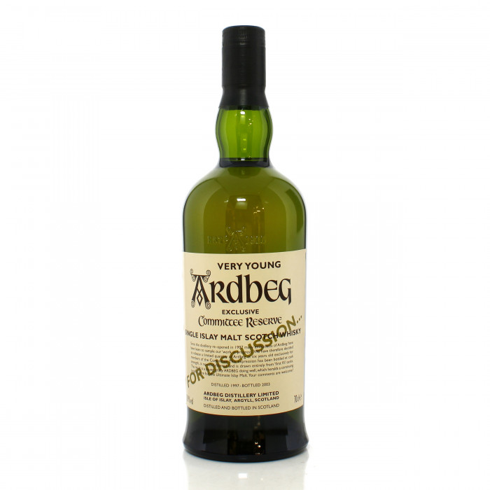 Ardbeg 1997 6 Year Old Very Young Committee Reserve