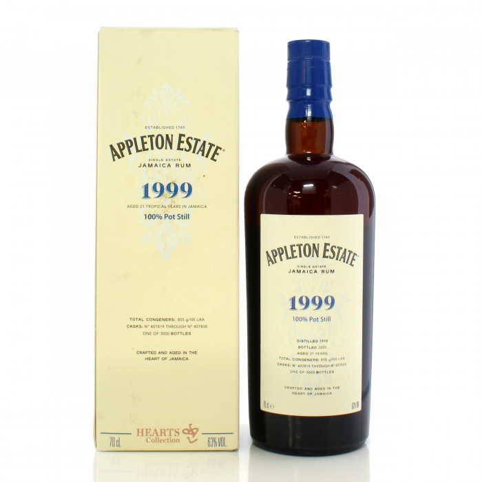 Appleton Estate 1999 21 Year Old Velier Hearts Collection