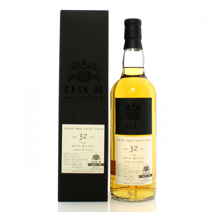 North British 1989 32 Year Old Single Cask #213649 Cask 88 Unfiltered