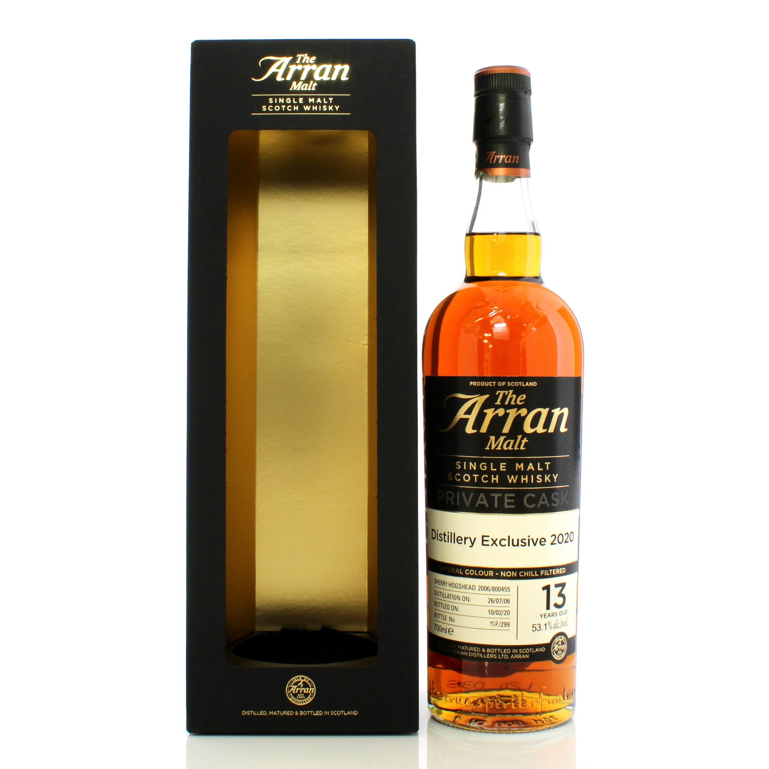 Arran 2006 13 Year Old Single Cask #800455 Private Cask Distillery