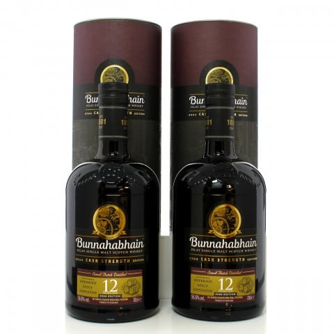 Bunnahabhain 12 Year Old Cask Strength 2022 Edition x2