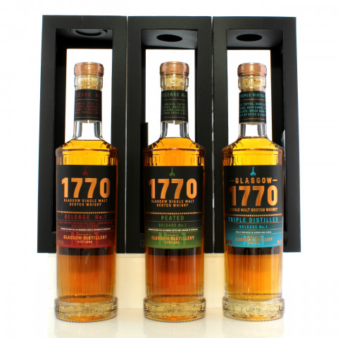 Glasgow Distillery Co. 1770 Release No.1 Set
