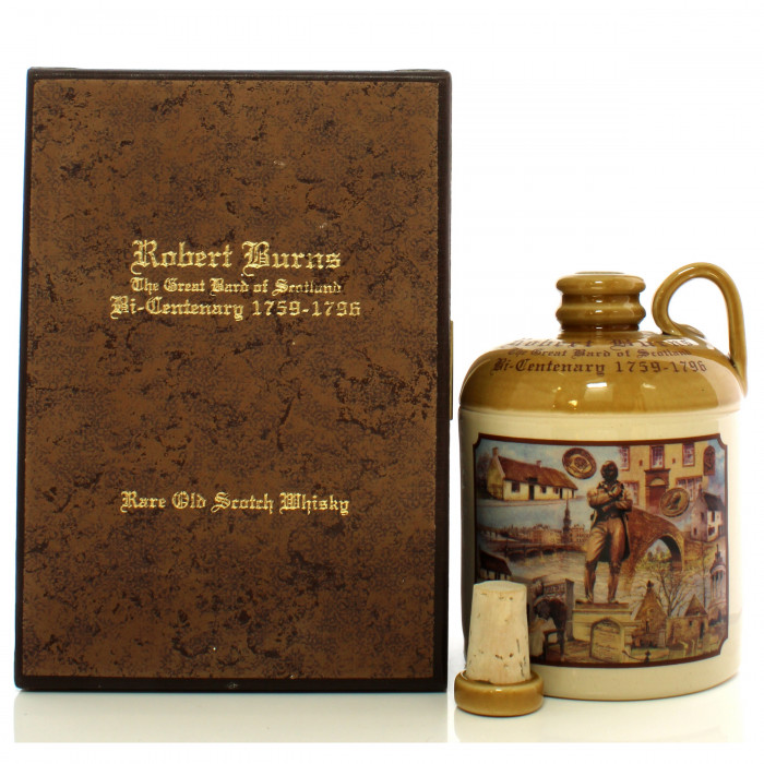 Robert Burns Bicentenary Commemorative Decanter