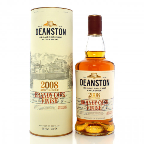 Deanston 2008 9 Year Old Brandy Cask Finish