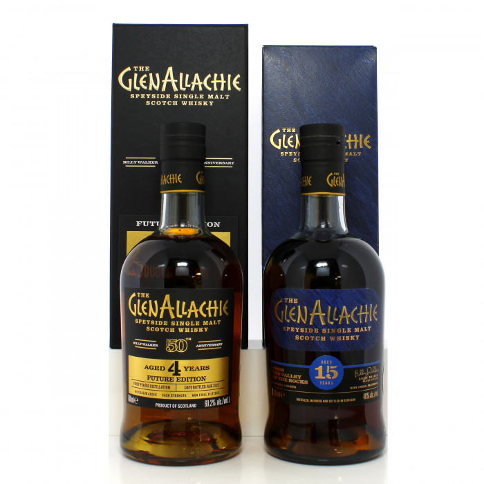 GlenAllachie 15 Year Old & 4 Year Old Future Edition - Billy Walker 50th Anniversary