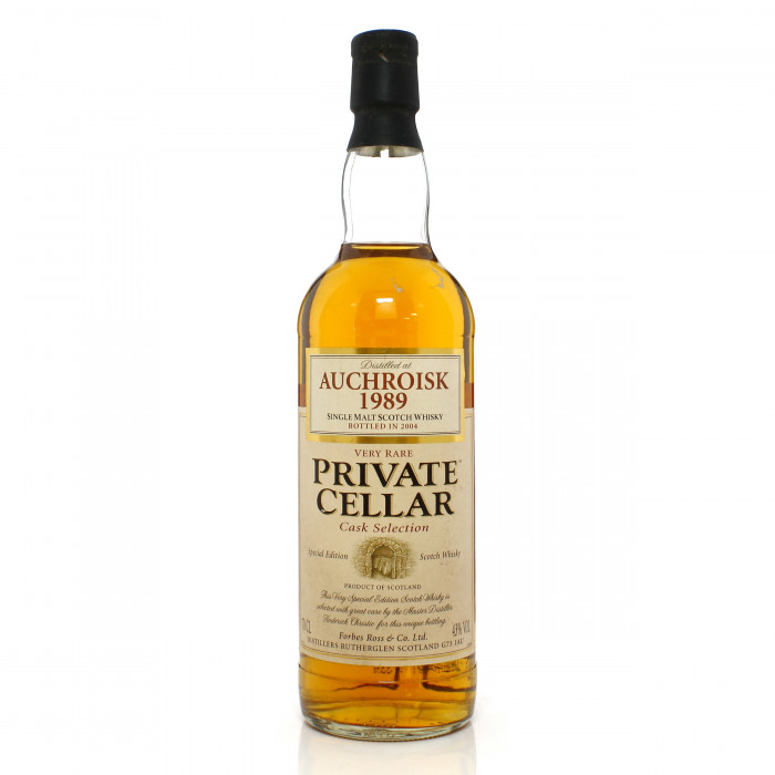 Auchroisk 1989 Forbes Ross & Co. Private Cellar Cask Selection