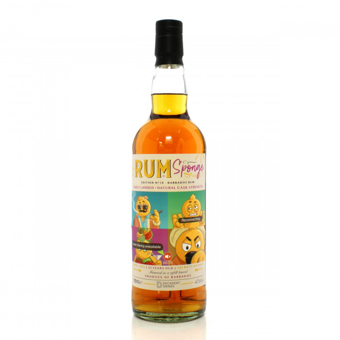 Barbados 2000 22 Year Old Rum Sponge Edition No.18