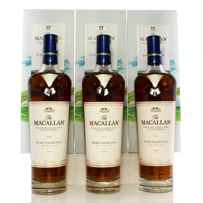 Macallan Home Collection The Distillery x3