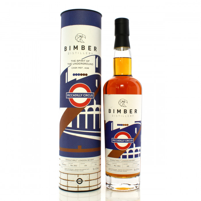 Bimber Single Cask #436 The Spirit of the Underground - Piccadilly Circus