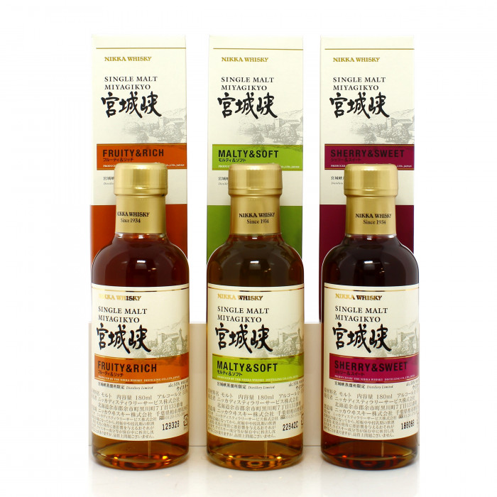 Miyagikyo Distillery Exclusive Trio
