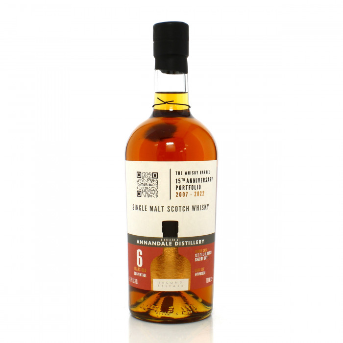 Annandale 2015 6 Year Old Single Cask #1028 The Whisky Barrel - 15th Anniversary