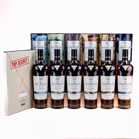 Macallan James Bond 60th Anniversary Release Decades IVI Print