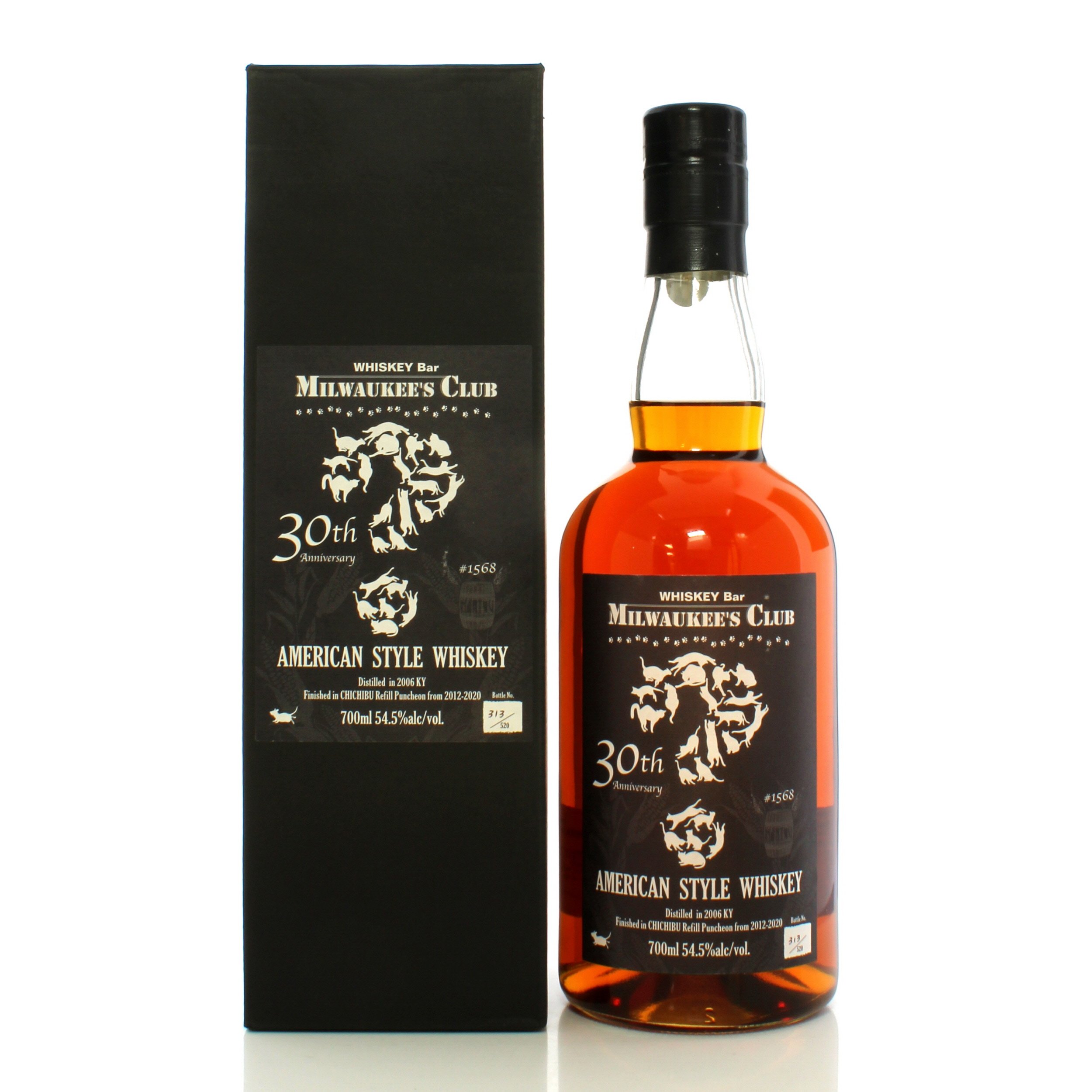 アルコール まとめ売り Ichiro's Malt 2006 Single Cask #1568 American Style Whiskey